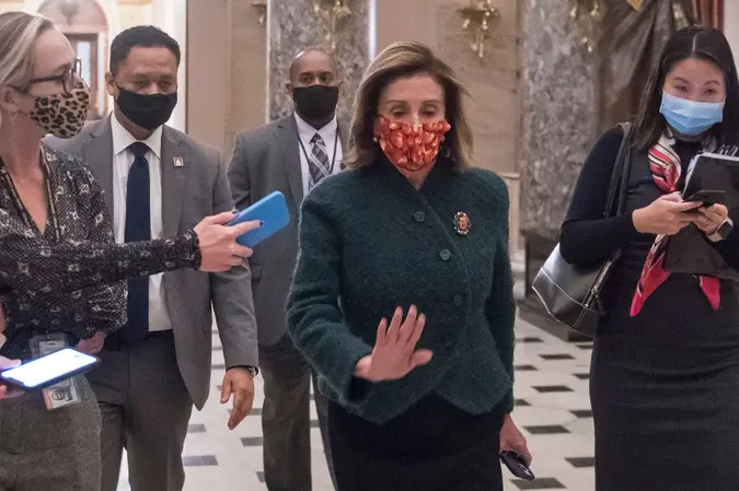 Mandatory Credit: Photo by Shutterstock (11671225a)United States House of Representatives Nancy Pelosi (Democrat of California) walks from the House chamber to her office at the U.