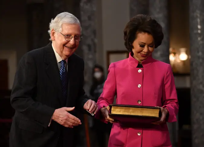 Mandatory Credit: Photo by KEVIN DIETSCH/UPI/Shutterstock (11677909ak)Senate Majority Leader Mitch McConnell, R-Ky.