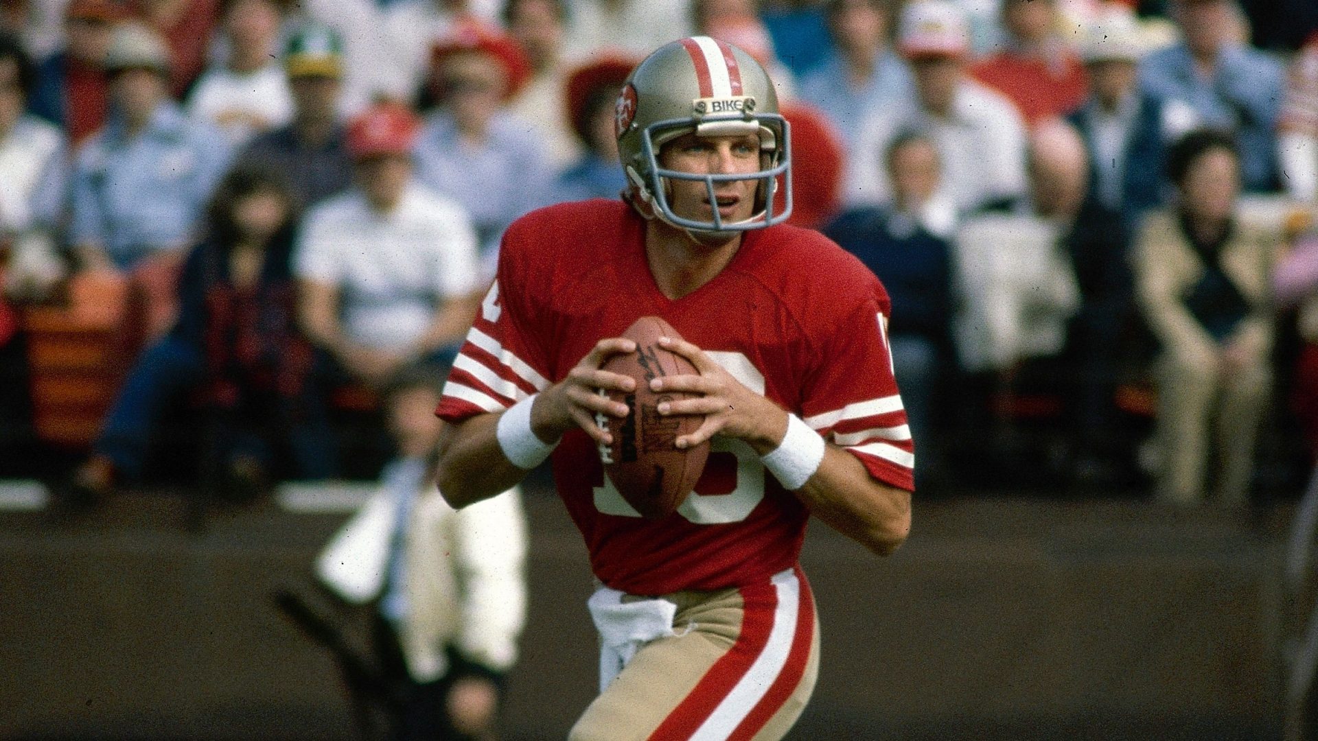Mandatory Credit: Photo by Uncredited/AP/Shutterstock (10792369a)San Francisco 49ers NFL football quarterback Joe Montana in San Francisco.