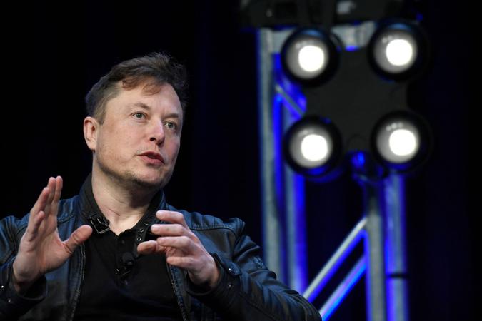 Mandatory Credit: Photo by Susan Walsh/AP/Shutterstock (10636870a)Tesla and SpaceX Chief Executive Officer Elon Musk speaks at the SATELLITE Conference and Exhibition in Washington.