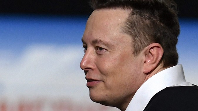 Mandatory Credit: Photo by Paul Hennessy/SOPA Images/Shutterstock (10664640n)SpaceX founder Elon Musk looks on after being recognized by U.
