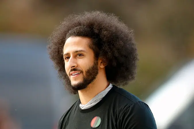 Mandatory Credit: Photo by Todd Kirkland/AP/Shutterstock (10933149a)Free agent quarterback Colin Kaepernick arrives for a workout for NFL football scouts and media in Riverdale, Ga.