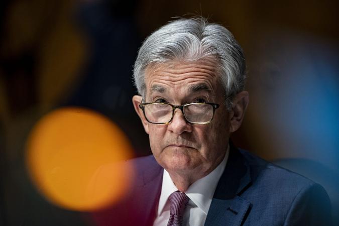 Mandatory Credit: Photo by Al Drago/AP/Shutterstock (11764000a)Federal Reserve Chair Jerome Powell listens during a Senate Banking Committee hearing on Capitol Hill in Washington.