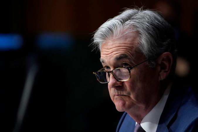 Mandatory Credit: Photo by Susan Walsh/AP/Shutterstock (11088372x)Chairman of the Federal Reserve Jerome Powell listen during a Senate Banking Committee hearing on 'The Quarterly CARES Act Report to Congress' on Capitol Hill in WashingtonSenate Banking, Washington, United States - 01 Dec 2020.