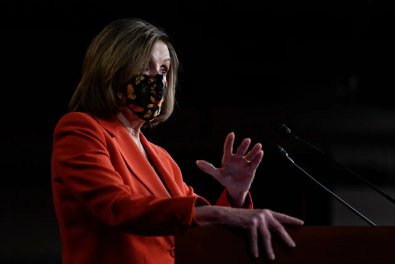 Mandatory Credit: Photo by Patrick Semansky/AP/Shutterstock (11782498c)House Speaker Nancy Pelosi of Calif.