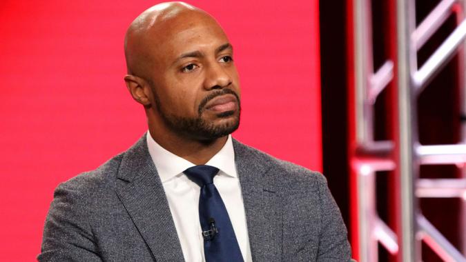 Mandatory Credit: Photo by Willy Sanjuan/Invision/AP/Shutterstock (9319437h)Jay Williams participates in the 'Best Shot' panel during the YouTube Television Critics Association Winter Press Tour, in Pasadena, Calif2018 Winter TCA - YouTube, Pasadena, USA - 13 Jan 2018.