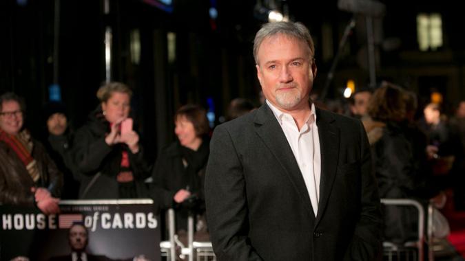 Mandatory Credit: Photo by Joel Ryan/Invision/AP/Shutterstock (9203752m)Director David Fincher arrives on the red carpet for the UK Premiere of 'House of Cards' at a Leicester Square cinema in LondonHouse of Cards Premiere London - 17 Jan 2013.
