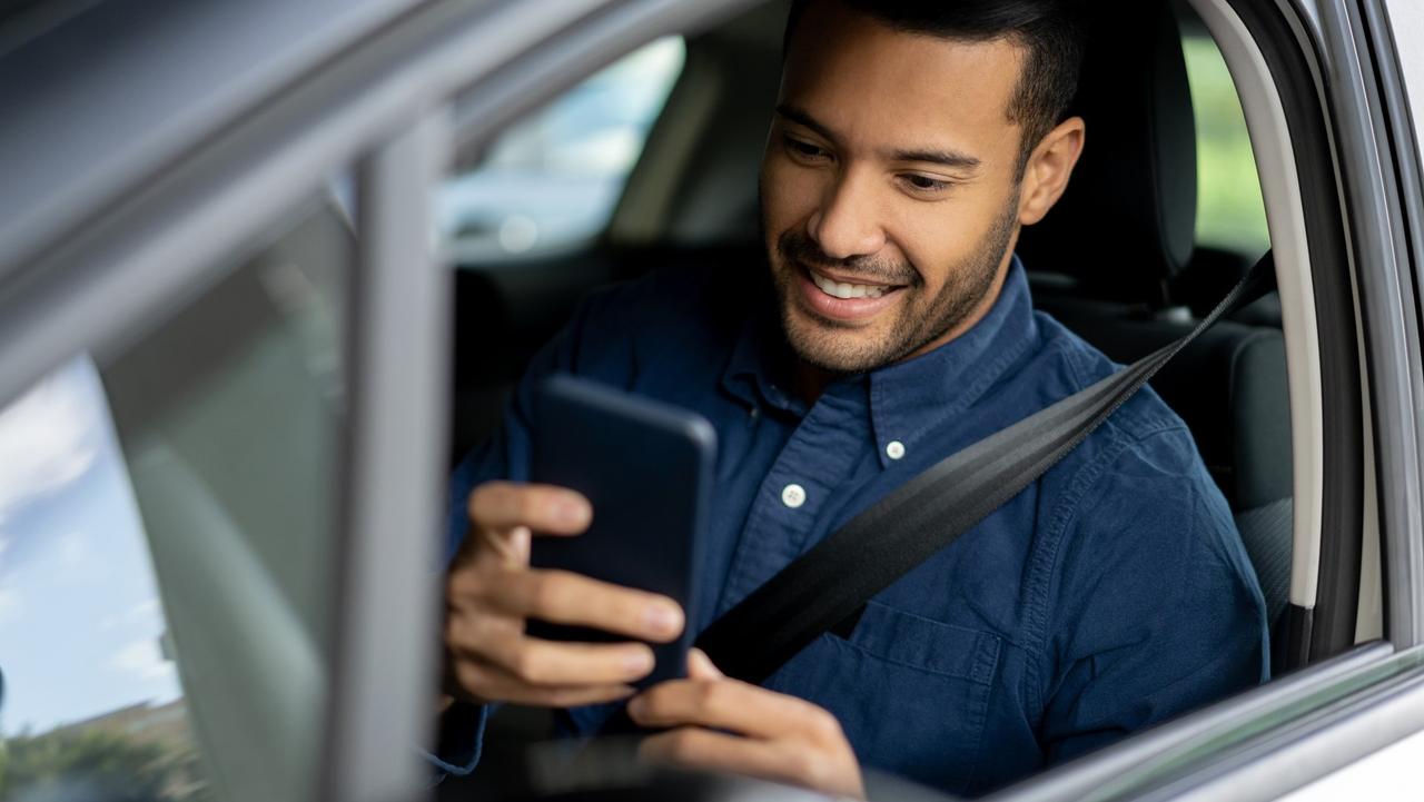 Don text and driving stock photo