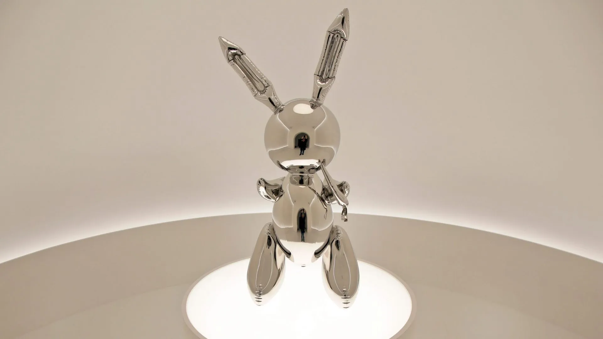 Mandatory Credit: Photo by Seth Wenig/AP/Shutterstock (10227515b)Rabbit" by Jeff Koons is displayed during a media preview at Christie's in New York, .