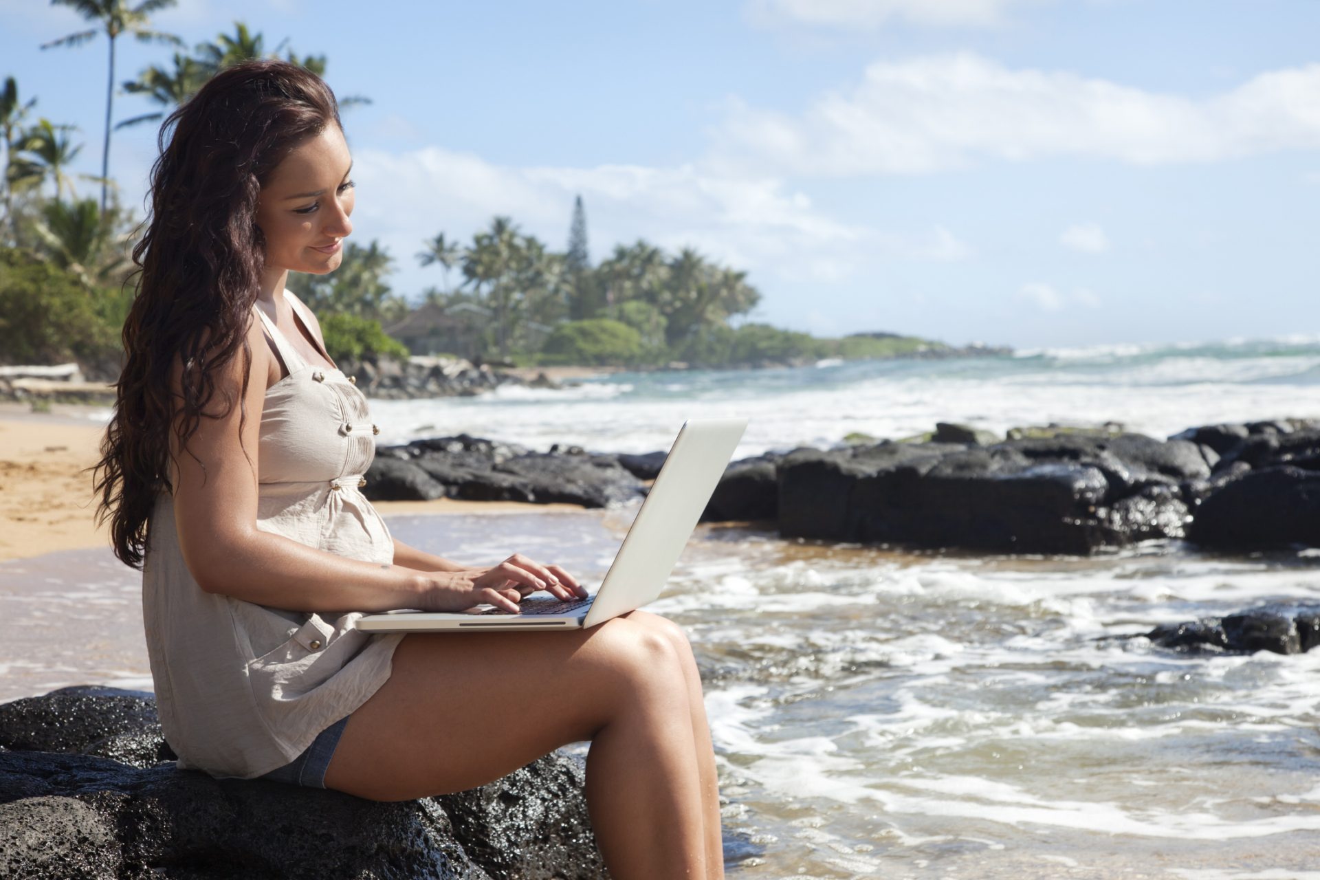 working remotely in hawaii