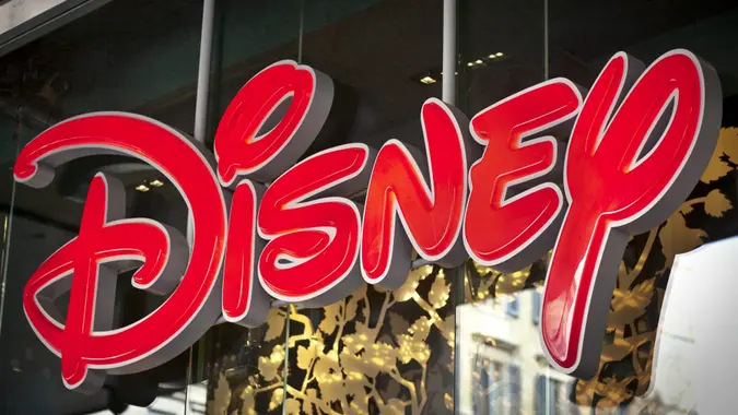 "Milan, Italy - March 19, 2012: Disney Logo On Shop Window.