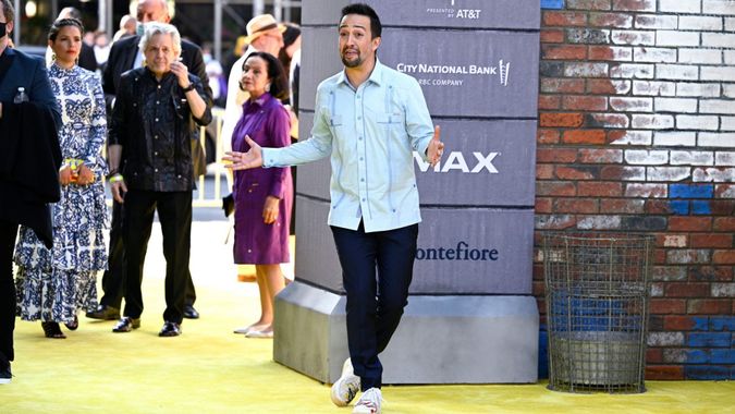 Mandatory Credit: Photo by Evan Agostini/Invision/AP/Shutterstock (12048398p)Producer Lin-Manuel Miranda attends the 2021 Tribeca Film Festival opening night premiere of "In the Heights" at the United Palace theater, in New York2021 Tribeca Film Festival - "In the Heights" Premiere, New York, United States - 09 Jun 2021.