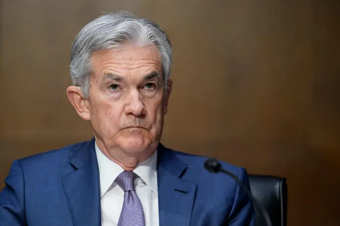 Mandatory Credit: Photo by Susan Walsh/AP/Shutterstock (11088372af)Federal Reserve Chairman Jerome Powell testifies before the Senate Banking Committee on Capitol Hill in Washington, during a hearing, 'The Quarterly CARES Act Report to CongressSenate Banking, Washington, United States - 01 Dec 2020.