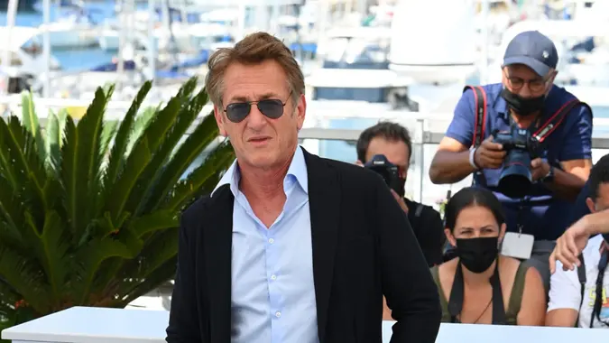 Mandatory Credit: Photo by David Fisher/Shutterstock (12204505ah)Sean Penn'Flag Day' photocall, 74th Cannes Film Festival, France - 11 Jul 2021.