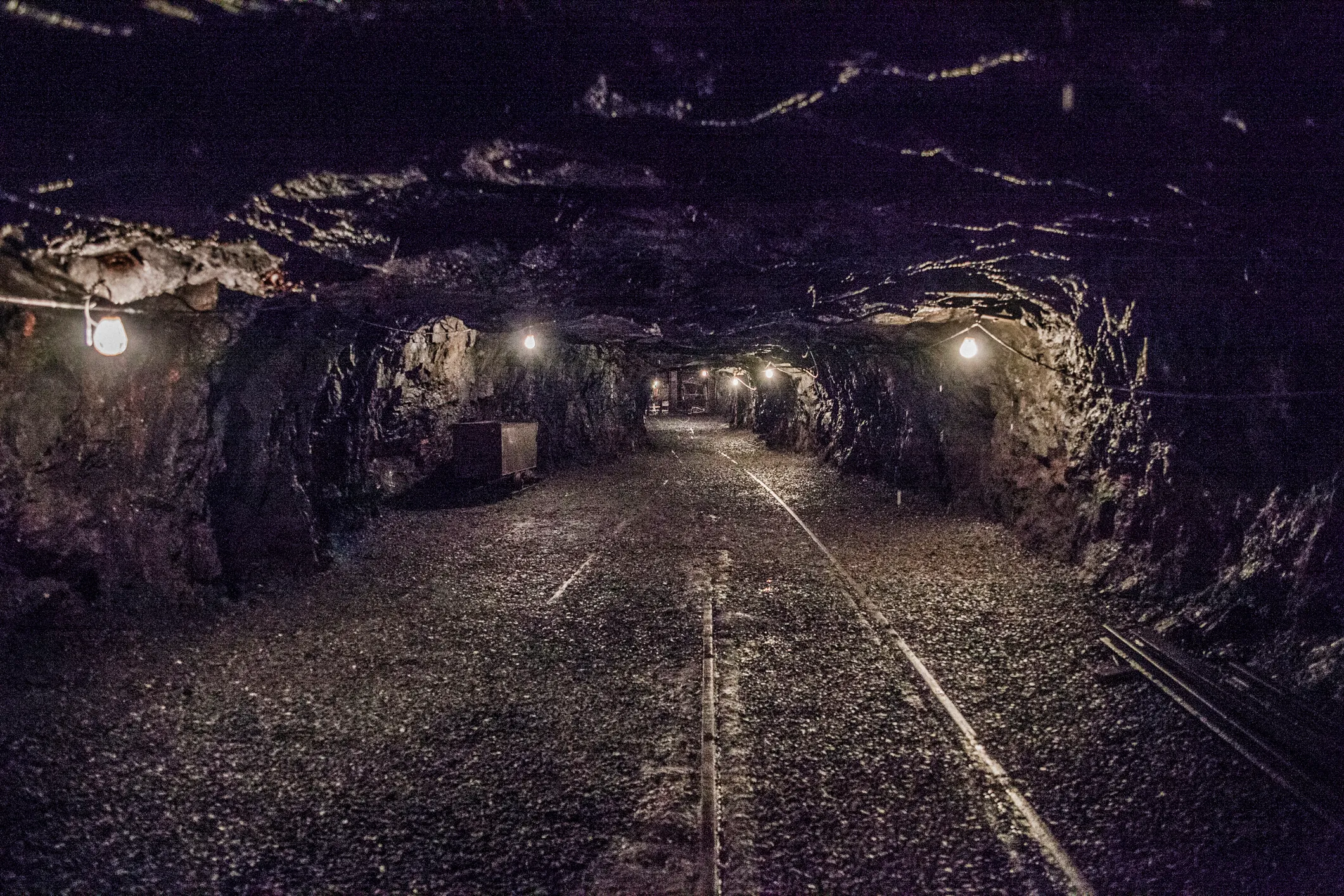 Abandoned #9 Coal Mine, Pennsilvanyam Carbon County, About 2000 feets underground.