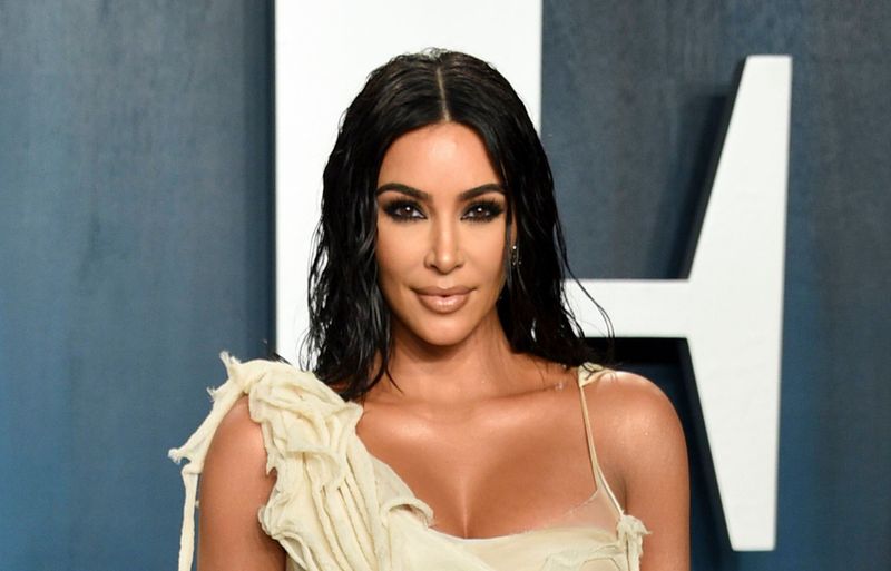Mandatory Credit: Photo by Evan Agostini/Invision/AP/Shutterstock (10558420aj)Kim Kardashian West arrives at the Vanity Fair Oscar Party, in Beverly Hills, Calif92nd Academy Awards - Vanity Fair Oscar Party, Beverly Hills, USA - 09 Feb 2020.