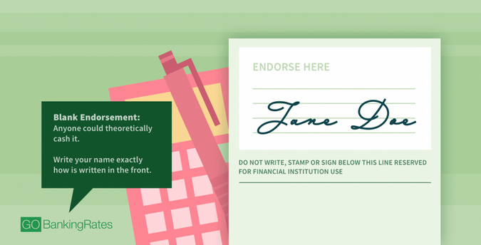 How To Endorse A Blank Check