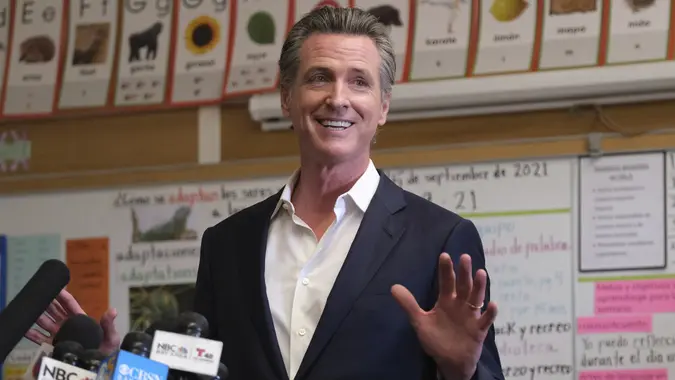 California Recall, Oakland, United States - 15 Sep 2021