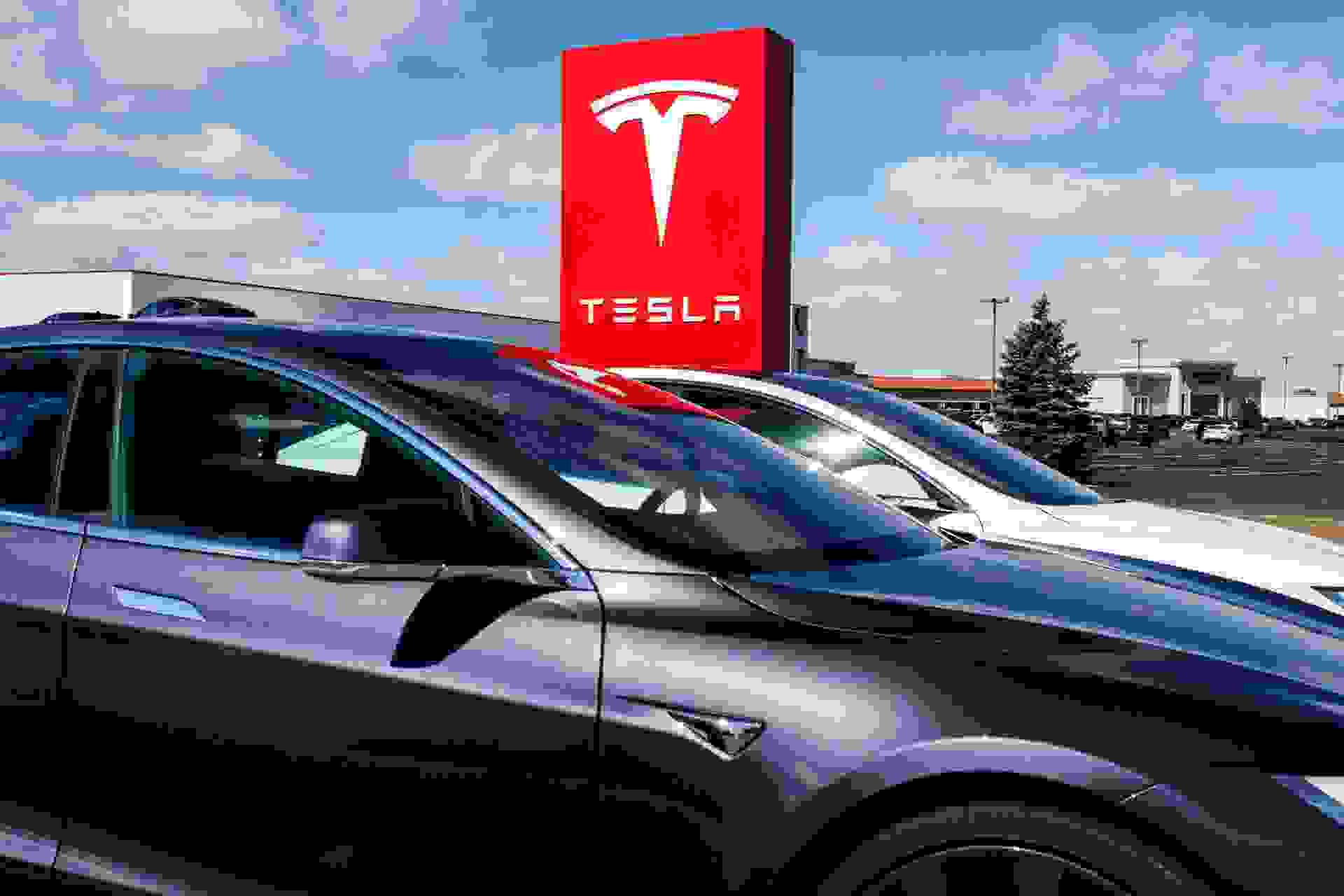 Indianapolis - Circa March 2019: Tesla Service Center.