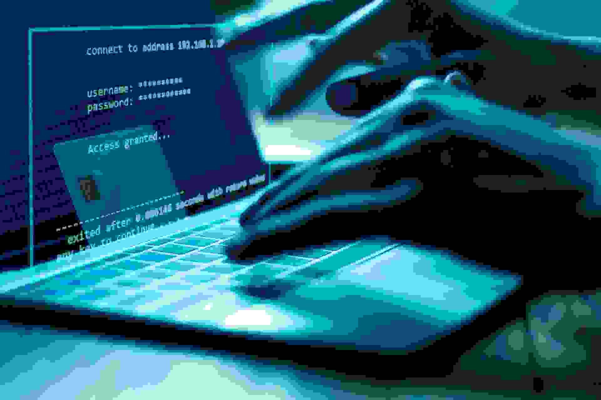 The concept of credit card theft.