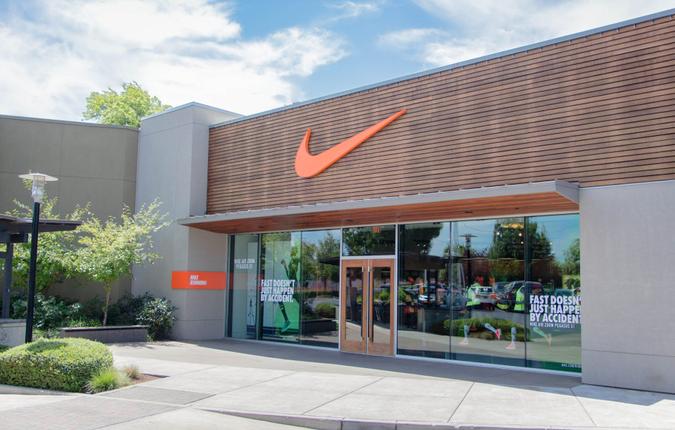 Eugene, Oregon, USA - July 8, 2014: Nike Clothing Store location in Eugene, Oregon.