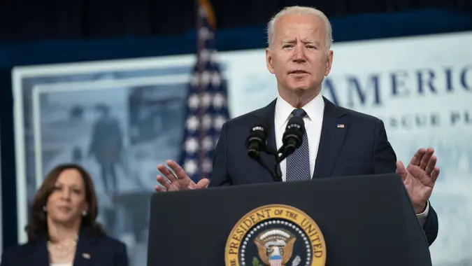 President Biden speaks on child tax credit, Washington, District of Columbia, USA - 15 Jul 2021