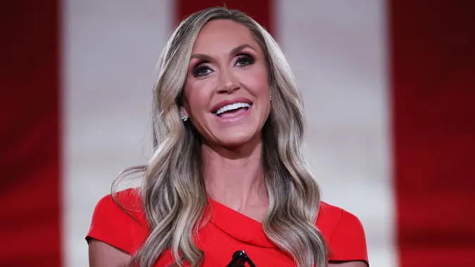Mandatory Credit: Photo by Chip Somodevilla/UPI/Shutterstock (12433763g)Lara Trump, daughter-in-law and campaign advisor for U.