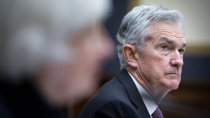 Mandatory Credit: Photo by Al Drago/POOL/EPA-EFE/Shutterstock (12516775u)Jerome Powell, chairman of the U.