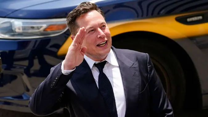Mandatory Credit: Photo by Matt Rourke/AP/Shutterstock (12577118a)FILE - Tesla CEO Elon Musk departs from the justice center in Wilmington, Del.