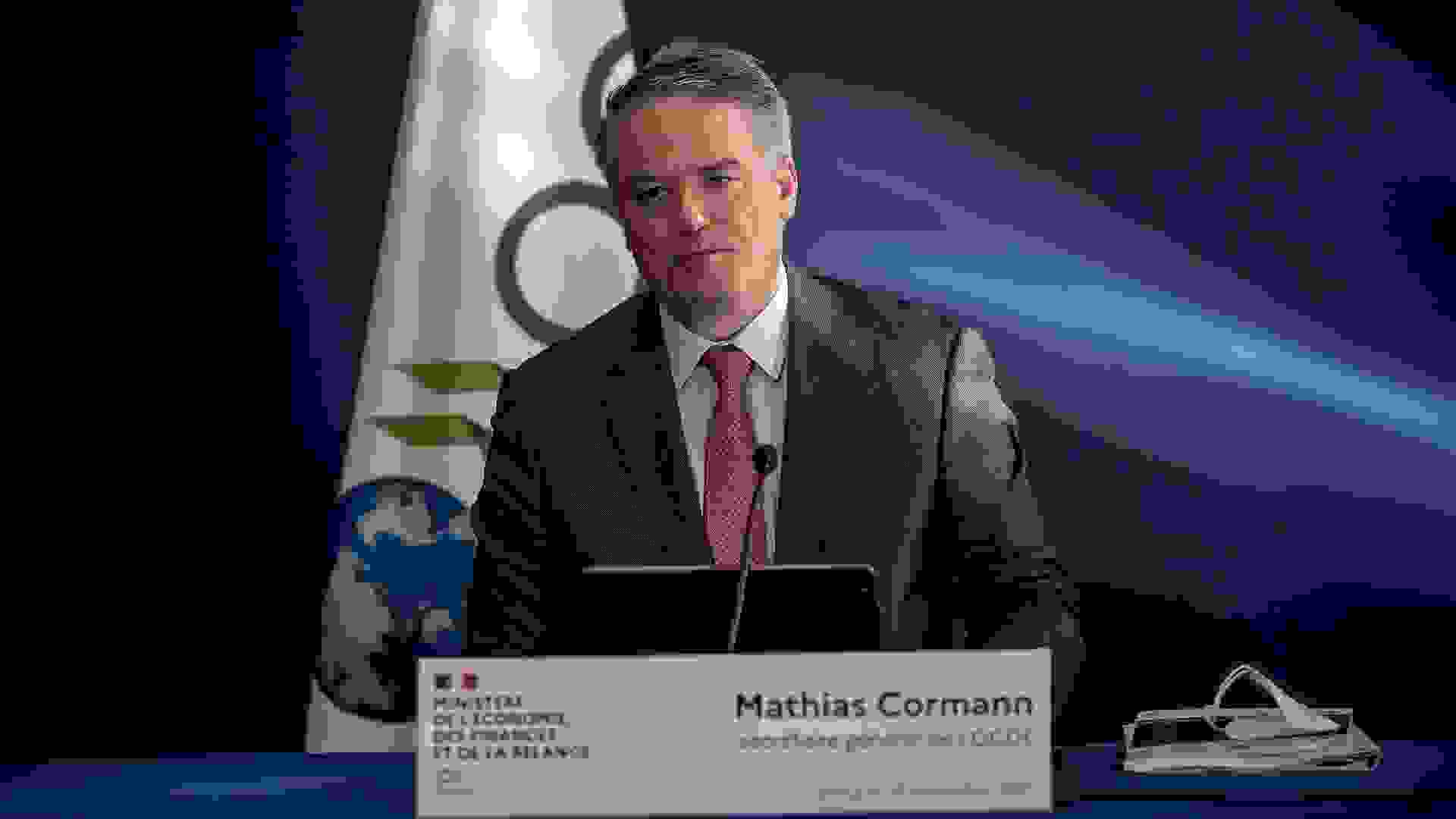 Bruno Le Maire and Mathias Cormann press conference, Paris, France - 18 Nov 2021