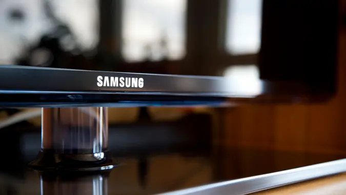 "Kielce, Poland - March 11, 2012: Samsung UE32D6500 LED TV.