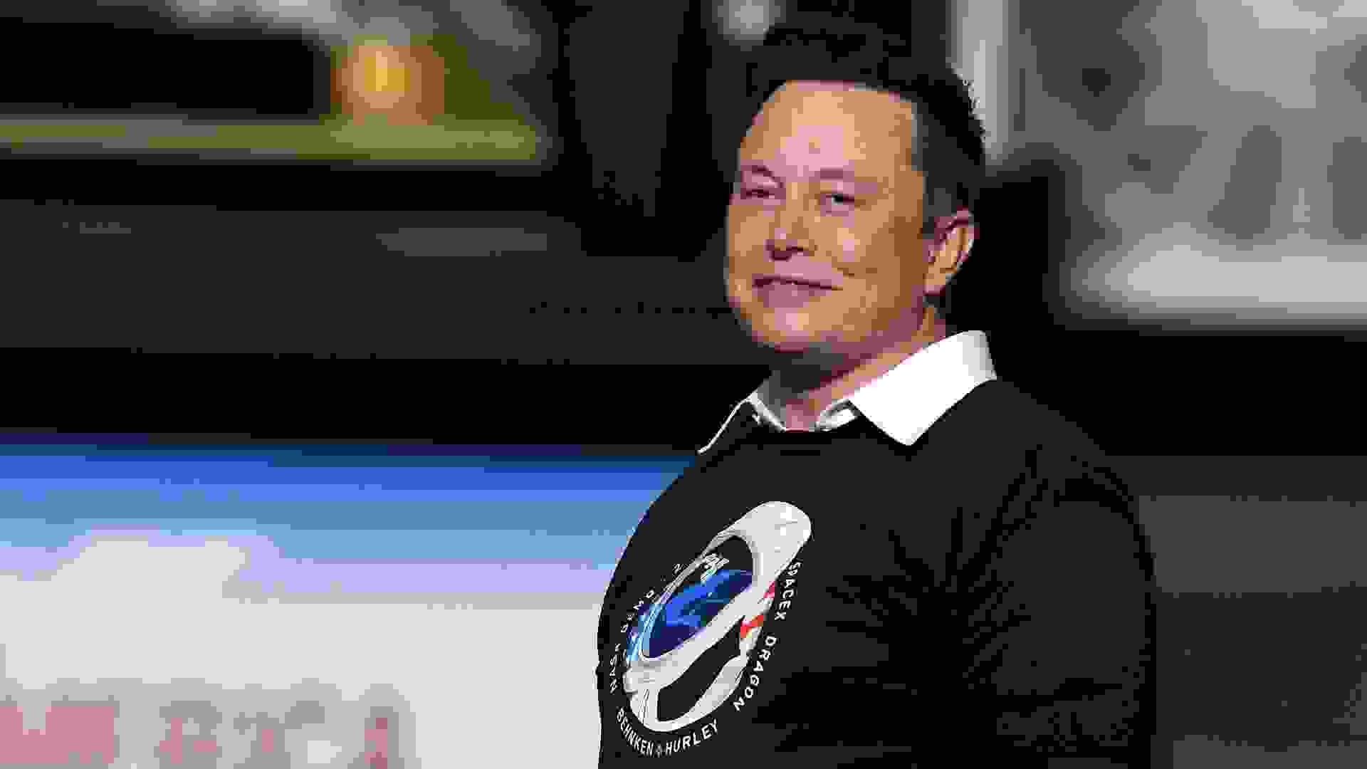 Mandatory Credit: Photo by Paul Hennessy/SOPA Images/Shutterstock (10664640f)SpaceX founder Elon Musk looks on after being recognized by U.