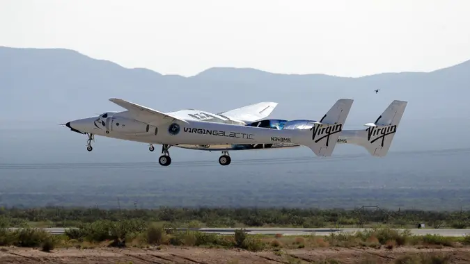 Virgin Galactic Branson, Truth or Consequences, United States - 11 Jul 2021