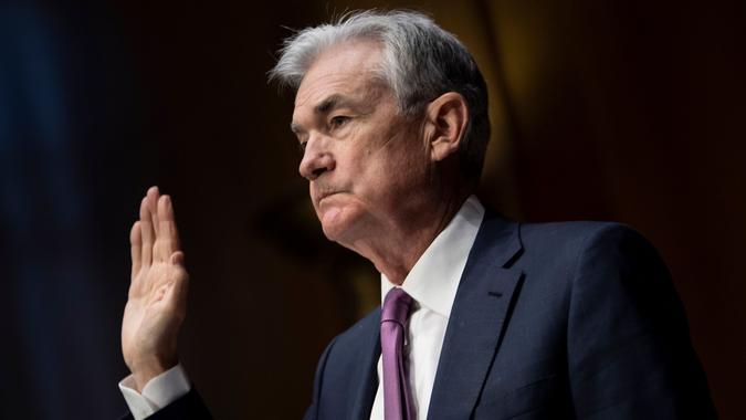 US Senate Committee on Banking, Housing, and Urban Affairs hearing on the confirmation of Jerome H. Powell, of Maryland, to be Chairman of the Board of Governors of the Federal Reserve System, Washington, District of Columbia, USA - 11 Jan 2022