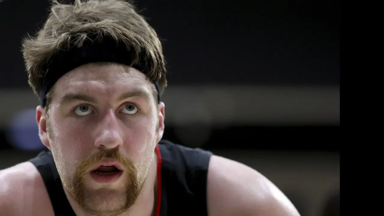 Mandatory Credit: Photo by Jed Jacobsohn/AP/Shutterstock (12823248i)Gonzaga forward Drew Timme (2) waits for a rebound against San Francisco during the second half of an NCAA college basketball game in San Francisco, CalifGonzaga Basketball, San Francisco, United States - 24 Feb 2022.