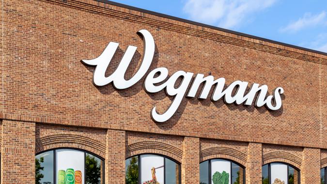 Buffalo, New York, USA - September 2, 2019: Wegmans Food Markets in Buffalo, New York, USA.