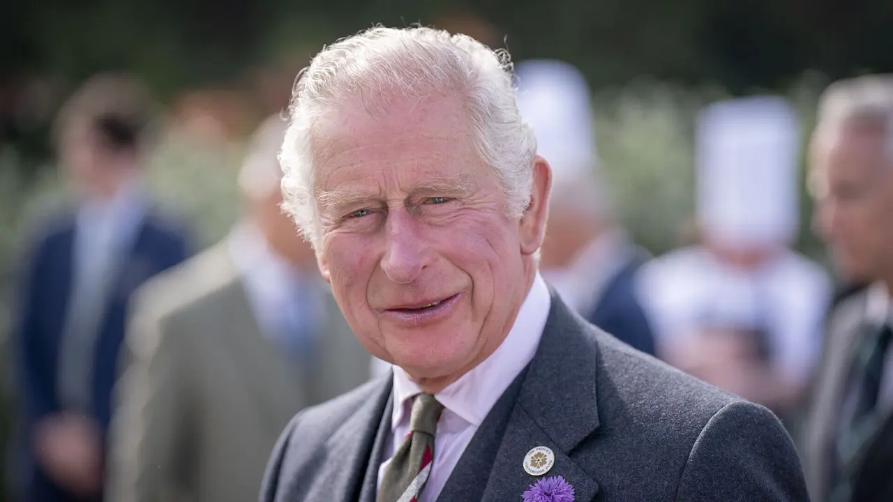 Mandatory Credit: Photo by Jane Barlow/WPA Pool/Shutterstock (13372039g)Prince Charles, known as the Duke of Rothesay while in Scotland, during a visit to the UNESCO World Heritage site of New Lanark in Lanarkshire, to see an example of a purpose-built 18th century mill villagePrince Charles visit to Lanarkshire, Scotland, UK - 07 Sep 2022.