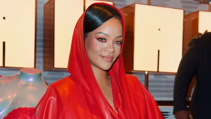 Rihanna Shocks Shoppers as she Makes Surprise Appearance at her new Savage X Fenty Store in Los Angeles, USA - 12 Feb 2022