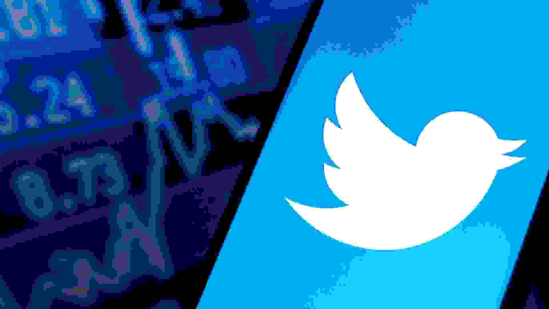 Mandatory Credit: Photo by Rafael Henrique/SOPA Images/Shutterstock (12376302j)In this photo illustration the Twitter logo seen displayed on a smartphone.