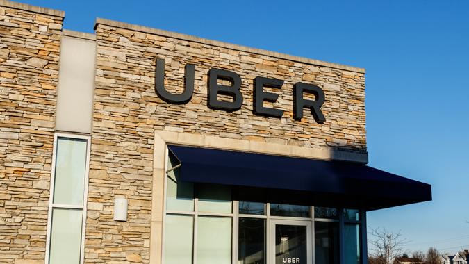 Cincinnati - Circa February 2019: Uber Greenlight Hub.