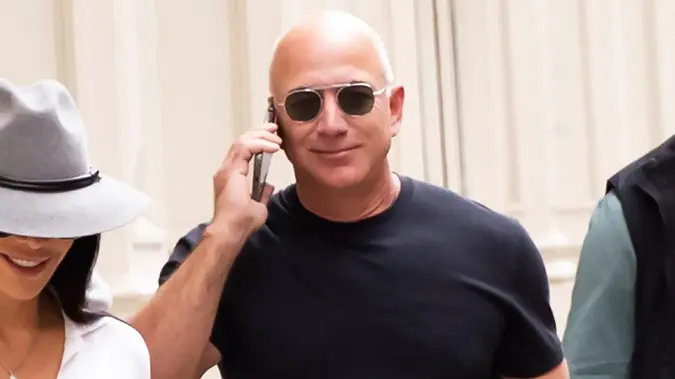 Jeff Bezos and Lauren Sanchez out shopping, New York, USA - 01 May 2022