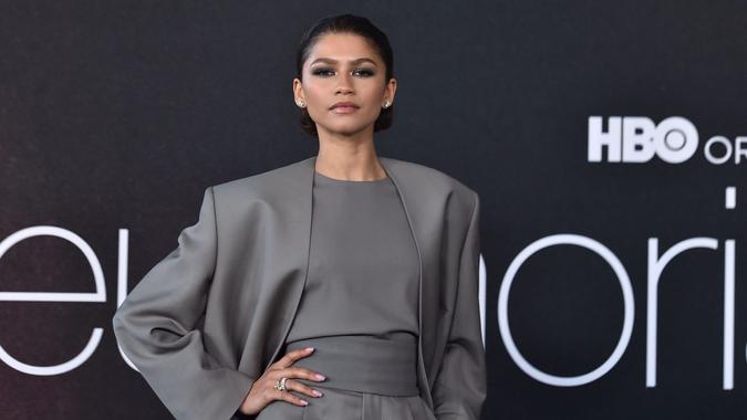 Mandatory Credit: Photo by Jordan Strauss/Invision/AP/Shutterstock (12903095ah)Zendaya arrives at the "Euphoria" Los Angeles FYC event, at the Academy Museum"Euphoria" FYC Event, Los Angeles, United States - 20 Apr 2022.