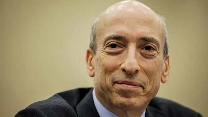 Mandatory Credit: Photo by Shutterstock (12945743m)Gary Gensler, Chair of the U.
