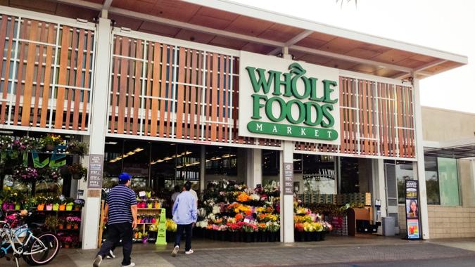Los Angeles, USA - May 9, 2013: Whole Foods Market, Venice, California.