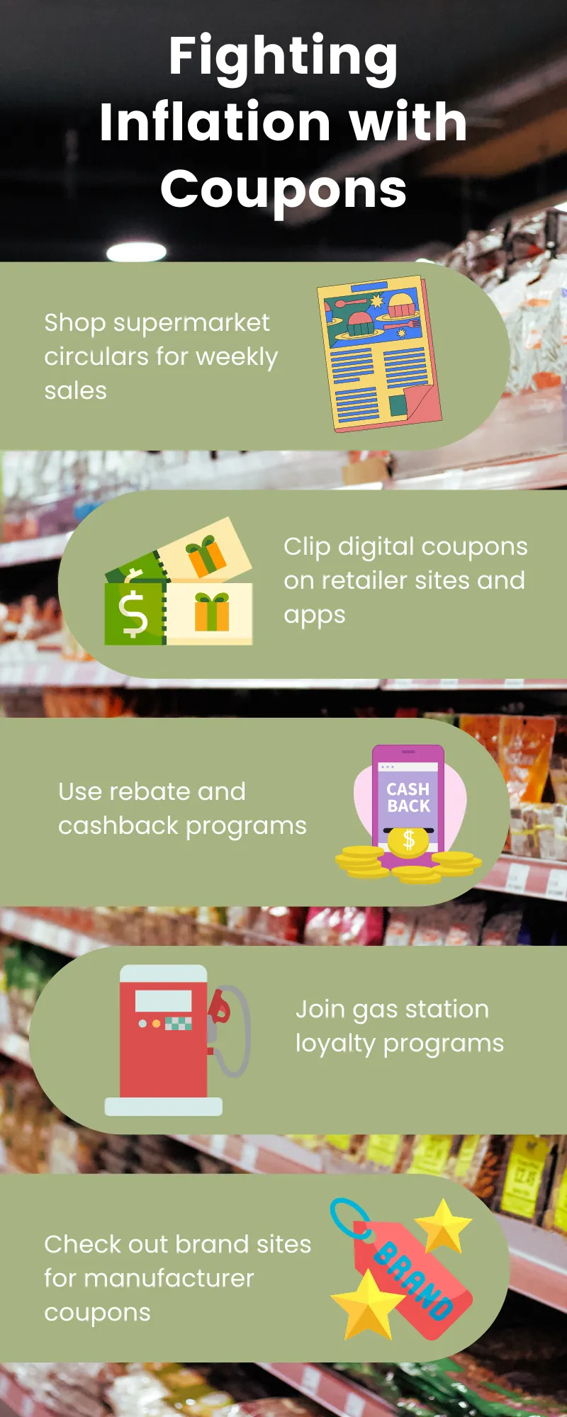 5 Ways To Fight Inflation With Coupons