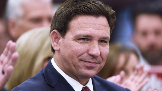 Gov Ron DeSantis Signs Tax Relief Package in Ocala, US - 06 May 2022 06