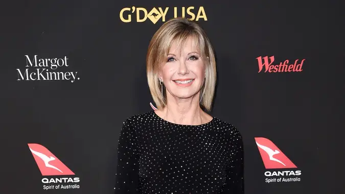 Mandatory Credit: Photo by Richard Shotwell/AP/Shutterstock (10776182a)Olivia Newton-John attends the G'Day USA Los Angeles Gala, in Los Angeles.