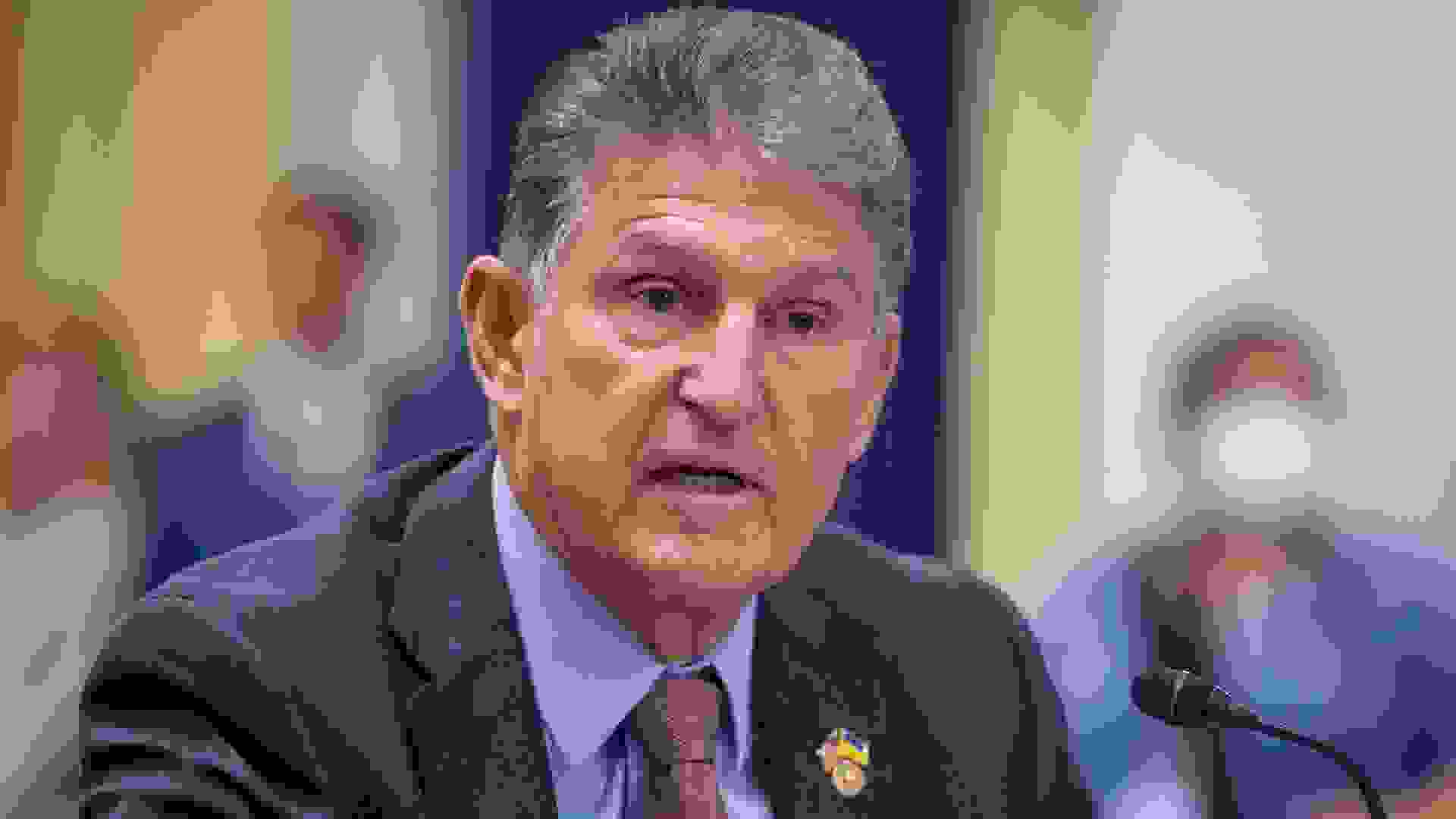 Mandatory Credit: Photo by Lamkey Rod/CNP/ABACA/Shutterstock (13065740af)United States Senator Joe Manchin III (Democrat of West Virginia) offers his opening statement during a Senate Committee Rules and Administration hearing to examine the Electoral Count Act, focusing on the need for reform, in the Russell Senate Office Building in Washington, DC, USA, Wednesday, August 3, 2022.