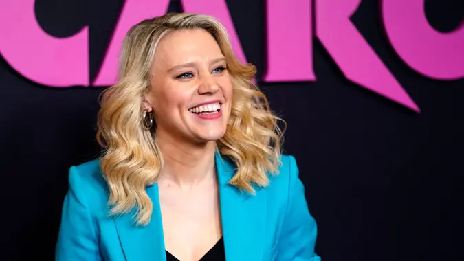 Mandatory Credit: Photo by Charles Sykes/Invision/AP/Shutterstock (12828885ac)Kate McKinnon poses at the Peacock limited drama series "Joe vs.