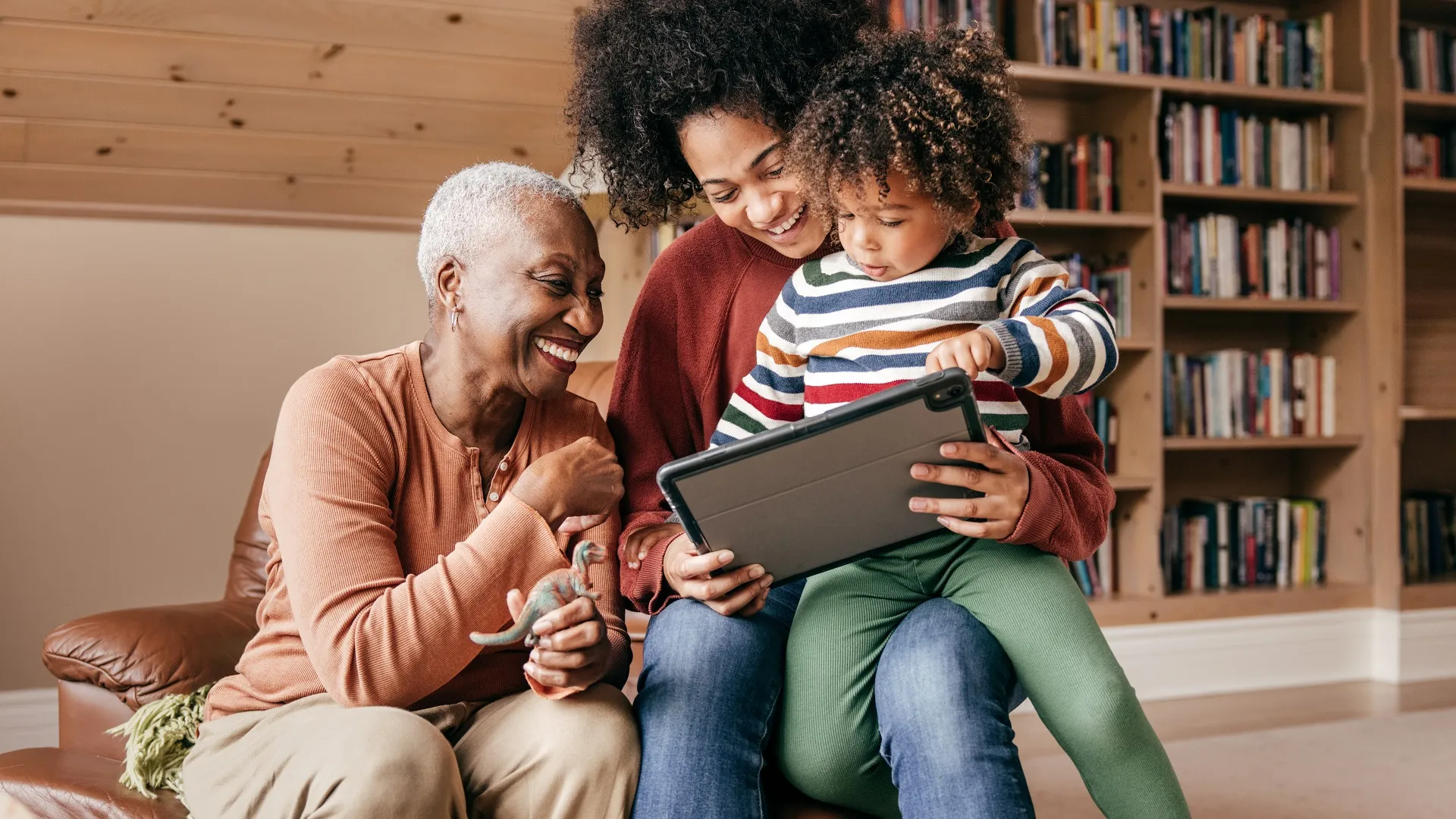 How Smart Home Tech Can Help Older Adults stock photo